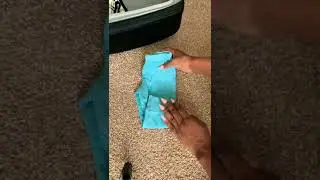 How to fold baby clothes (pants) #baby #shorts #howto #babyessentials