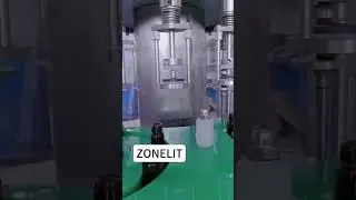 Automatic rotary low vacuum Oral liquid filling machine 30ml bottle filler #machine #factory