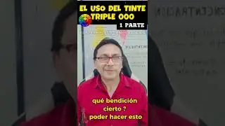 Como usar el Triple 000. ( 1 parte) apunta📝 y pide la 2 parte de la ense&ntilde;anza.