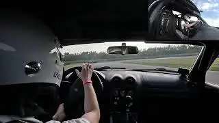 Mazda MX5 NB 1.9 Tracktool Onboard Circuit Meppen - DF Trackdays - Chasing Mini Cooper S R53