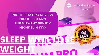 night slim pro supplement review/does night slim pro have side effects?/night slim pro review/