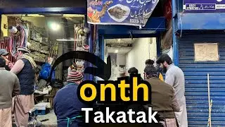 Camal Meat Takatak || Traditional Taka Tak spices and masala || Street Food Gujranwala 