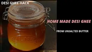 Homemade Ghee I Ghee from Butter I Ghee Hack I Desi Ghee I Good Food Guy