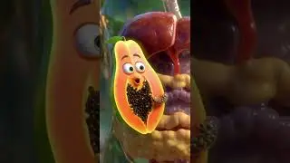 BEST FOODS To Clean Fatty Liver 🍎🥑 | 3D Pixar Animation
