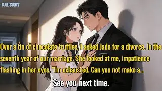 Over a tin of chocolate truffles, I asked Jade for a divorce. In the seventh year of our marriage. S