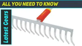 WOLF Garten DRM35 Soil Rake: The Best Garden Tool for Smooth Soil Preparation