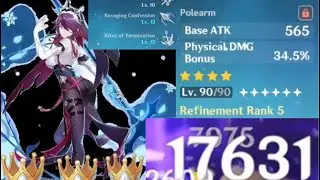 Solo Triple crown F2P Rosaria vs Childe - Genshin Impact