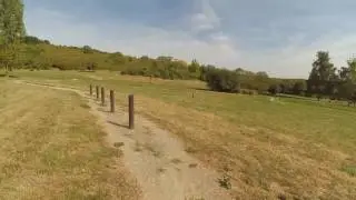 YI Action Cam YI 88001 with my mountain bike