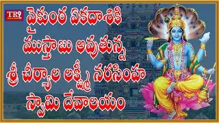 వైకుంఠ ఏకదాశికి ముస్తాబు అవుతున్న శ్రీ చీర్యాల లక్ష్మీ నరసింహ స్వామి దేవాలయం||TR9 TV
