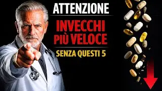 Senza Questi 5 Integratori, l&rsquo;Invecchiamento Accelera del DOPPIO | BENESSERE OVER 60