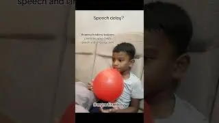 Autism: Speech delay?  Try this fun activity at home.