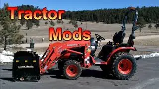 Kubota B2301 Tractor Upgrades