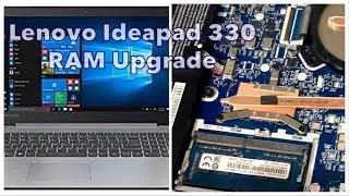 RAM upgrade Lenovo Idealpad 330 | Crucial 8GB DDR4-2400 SODIMM