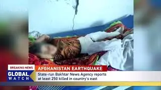 AFGHANISTAN EARTHQUAKE: USGS says Magnitude 6.1 quake hits country's east