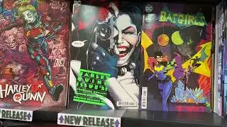 Weekly Harley Quinns w/ classic DC tribute variants by Ryan Sook!