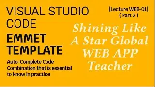 VisualStudioCode Emmet Template Auto-Complete Code Combination that is essential to know in practice