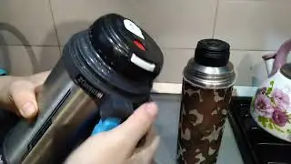 Сравнительный тест термосов Арктика 1л. и Zojirushi SF-CC15 XA 1,5л