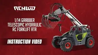1/14 Grabber Telescopic Hydraulic RC Forklift RTR | Instruction Video