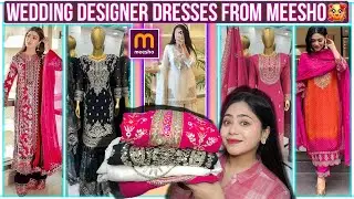 Meesho Heavy Designer Wedding Suit sets 💕| Cheapest & Pretty 😍 | Ronak Qureshi