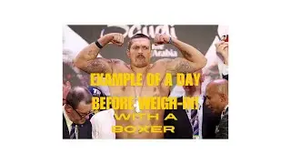 THIS IS THE WAY I CUT 6.5KG FOR A BOXER ON FIGHT WEEK!