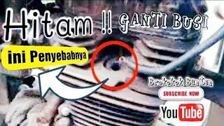 Ganti busi | Akibat Stelan Angin Terlalu Nutup | Hingga Busi Hitam | Motor Roda Tiga | Tossa.