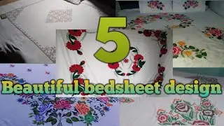 5 Beautiful bedsheet design, Chader ke design by Cook and art gallery
