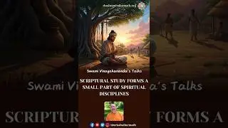 Scriptural Study forms a small part of Spiritual Discipline