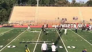 Yavin Crosby - 9th grade wide receiver highlight at Gaffney High School 