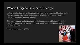 Final Version: Indigenous Feminism