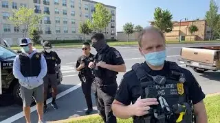 Rolando Bass And Me Are Instantly Pulled Over For Retaliation￼ 9 Cops 1st Amendment Audit ￼Pt2