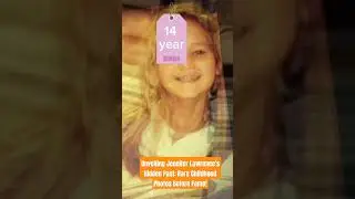 Unveiling Jennifer Lawrence's Hidden Past: Rare Childhood Photos Before Fame!
