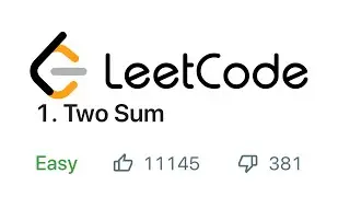 Two Sum - LeetCode Problem #1