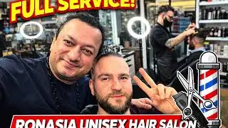 Full Barber Service in London | Ronasia Unisex Hair Salon 🇬🇧