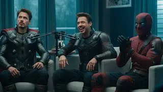 Avengers Podcast Mein Deadpool Ka Hungama 😂 | Hindi Funny Avengers Short