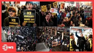 MASSIVE PROTESTS: Minneapolis, New York, Washington Protest After ICE Kills Woman | AC1B