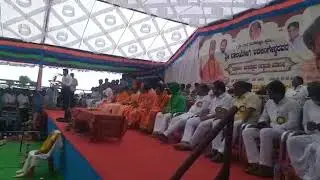 Ramesh Sanga, District Officer, BCWD speaks at Jevaragi