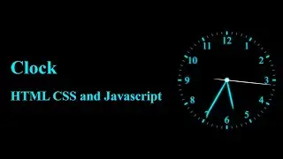 Creating a Live Clock Application with HTML, CSS, and JavaScript