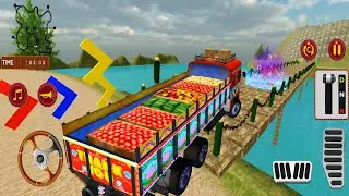 Indian Transport Cargo Truck Simulator | Truck Driving Uphill