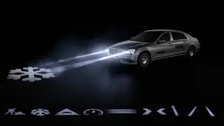 Mercedes Digital Light puts a light show on the road