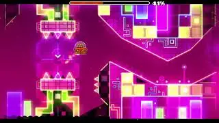 STARPUNK (easy demon) | By Ferdefunky | Geometry Dash 4k 60 fps codec vp09 BEST Quality