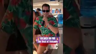 Holmer on Fire 🔥 | El Ritmo que Prende el Volcanic Boat Party 🌋 Gran Canaria #VolcanicEnergy