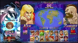 John Choi (Old Ken) vs CigarBoB (Zangief), Super Street Fighter 2 Turbo, Ranked Match FT5