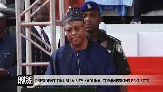 PRESIDENT TINUBU VISITS KADUNA, COMMISSIONS PROJECTS