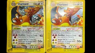 PSA 1 Skyridge Charizard Pokemon Card Repair Part 3 The Results!!