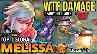 MELISSA BEST BUILD 2022 | TOP 1 GLOBAL MELISSA GAMEPLAY | MOBILE LEGENDS✓