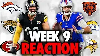 NFL Week 9 Reaction and Biggest Takeaways!! | NFL Analysis