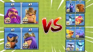 All Max Animal Vs Max Hero Who Whil Win?? - Clash Of Clans