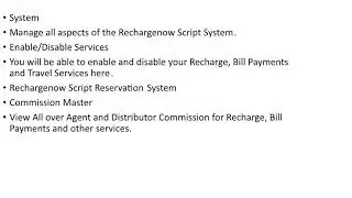 RECHARGE NOW CLONE | Recharge now Php Script | DOD IT Solutions