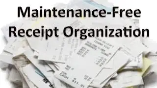 Easy Receipt Organization
