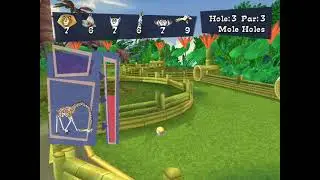 Madagascar PC Minigame Tiki Minigolf Game #1
